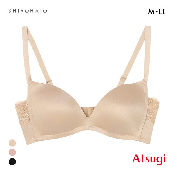 アツギ ナチュラリフト シームレス ノンワイヤーブラ ATSUGI