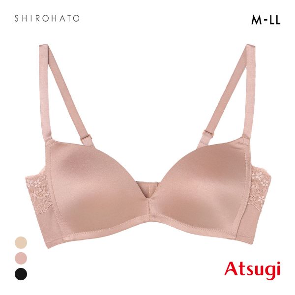 アツギ ナチュラリフト シームレス ノンワイヤーブラ ATSUGI