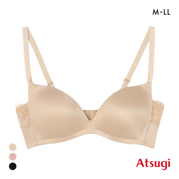 アツギ ナチュラリフト シームレス ノンワイヤーブラ ATSUGI