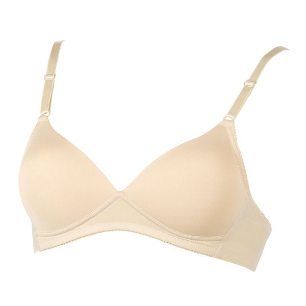 アツギ ATSUGI イーセレクト e-select シームレスカップ ブラジャー ノンワイヤー ヘム生地 ひびきにくい 単品 M L LL 3L 4L