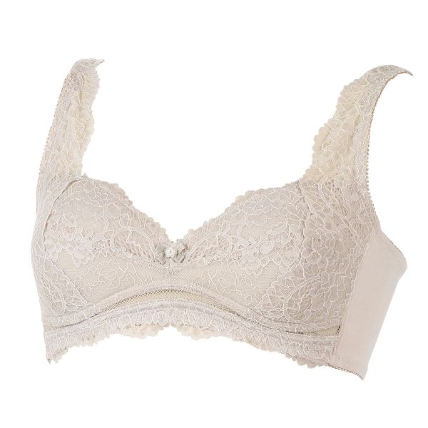 アツギ ATSUGI イーセレクト e-select 背中すっきり アンダーメッシュ ブラジャー ノンワイヤー 単品