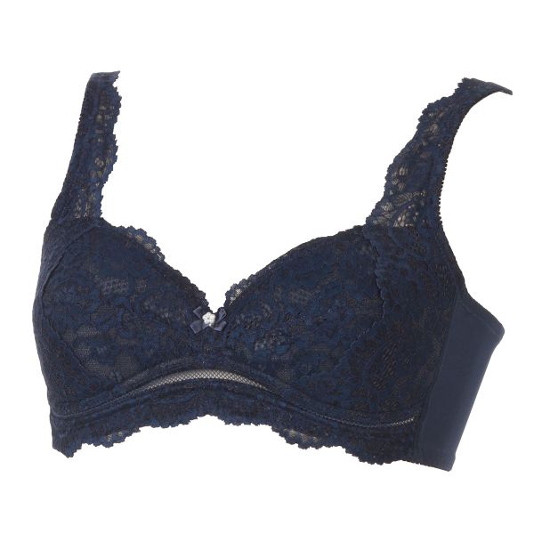 アツギ ATSUGI イーセレクト e-select 背中すっきり アンダーメッシュ ブラジャー ノンワイヤー 単品