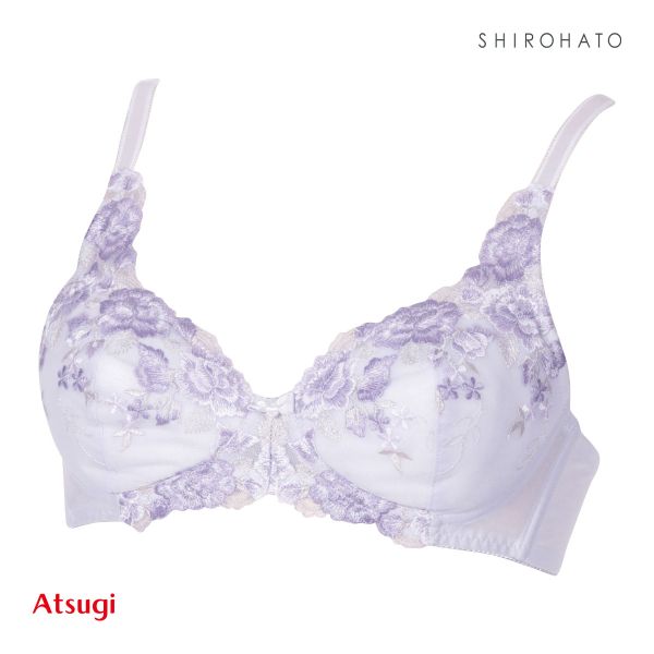 アツギ ATSUGI イーセレクト e-select ふんわり立体カップ ノンワイヤー ブラジャー 単品