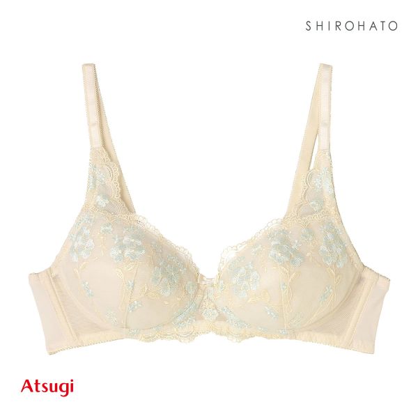 アツギ ATSUGI イーセレクト e-select ふんわり立体カップブラ ノンワイヤー ブラジャー 単品