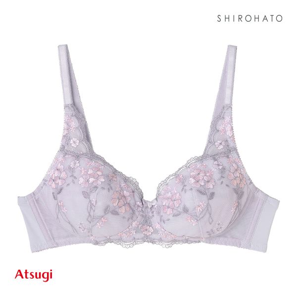 アツギ ATSUGI イーセレクト e-select ふんわり立体カップブラ ノンワイヤー ブラジャー 単品