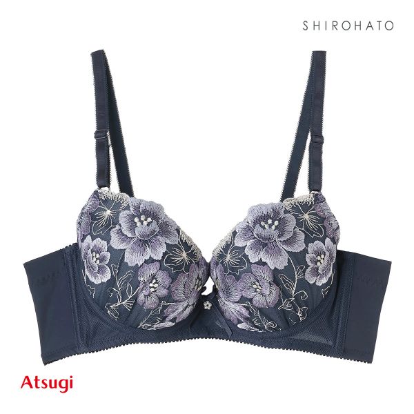 アツギ ATSUGI イーセレクト e-select 脇高 なめらかフィットブラ ソフトワイヤー ブラジャー 単品