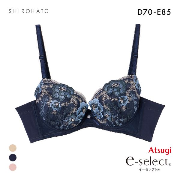 アツギ イーセレクト e-select シームレスカップブラ ソフトワイヤー ATSUGI