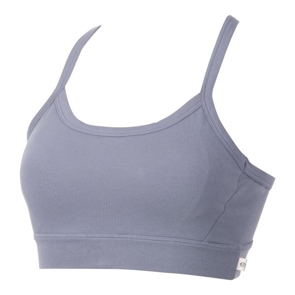 アツギ ATSUGI クリアビューティ アクティブ オーガニックコットン ハーフトップ スポーツブラ Yバック 制菌 抗菌防臭 ウェルネス