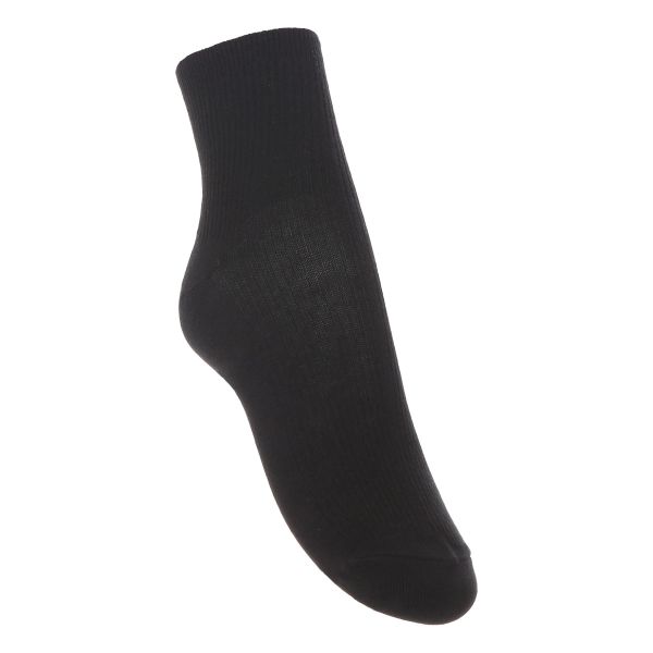 アツギ ATSUGI スクールタイム ハイカット丈 リブソックス 2足組 靴下 学生 オーガニックコットン混 ショート丈