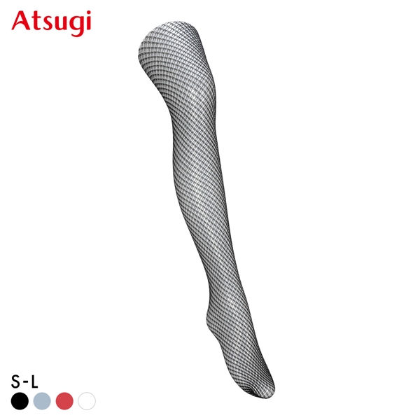 アツギカラーズ ダブルフィッシュネット柄タイツ Atsugi COLORS