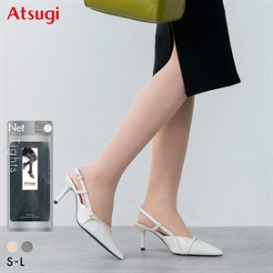 アツギカラーズ ドットネット柄タイツ Atsugi COLORS