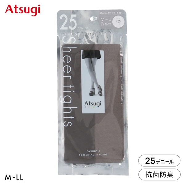 アツギカラーズ 25デニール カラーシアータイツ Atsugi COLORS