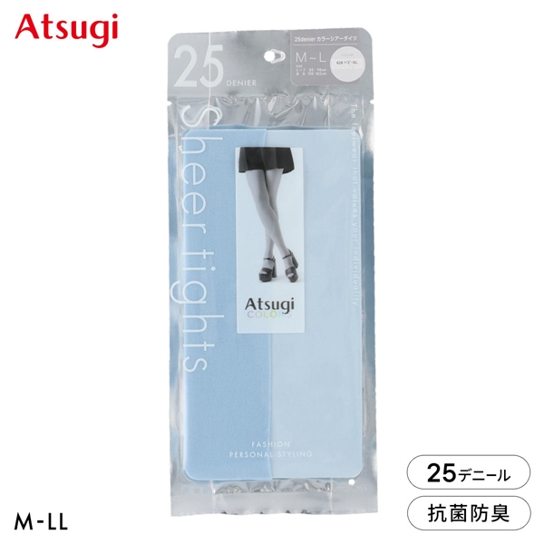 アツギカラーズ 25デニール カラーシアータイツ Atsugi COLORS