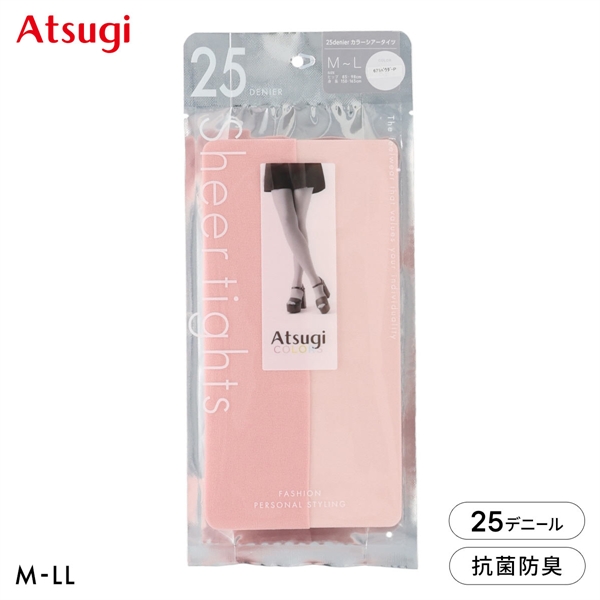アツギカラーズ 25デニール カラーシアータイツ Atsugi COLORS