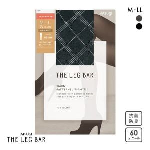 アツギ ATSUGI ザ・レッグバー THE LEG BAR スパイラルダイヤ柄 タイツ 60デニール相当