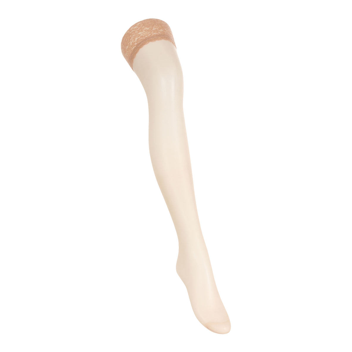 アツギ ATSUGI ザ・レッグバー THE LEG BAR ストッキング 太もも丈 プレーン編み(PUB-ピュアベージュ-22-25cm)