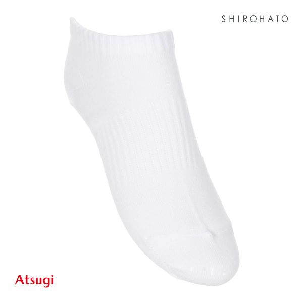 アツギ ATSUGI スクールタイム スニーカー丈 ソックス キッズ ジュニア 3足組 靴下 学生 7cm丈 綿混 22-26cm