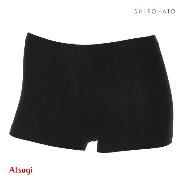 アツギ ATSUGI スクールタイム インナーパンツ 綿混 マイクロミニ丈 スパッツ 抗菌防臭 キッズ ジュニア 女の子