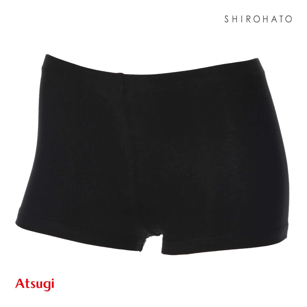 アツギ ATSUGI スクールタイム インナーパンツ 綿混 マイクロミニ丈 スパッツ 抗菌防臭 キッズ ジュニア 女の子(BK-ブラック-S)
