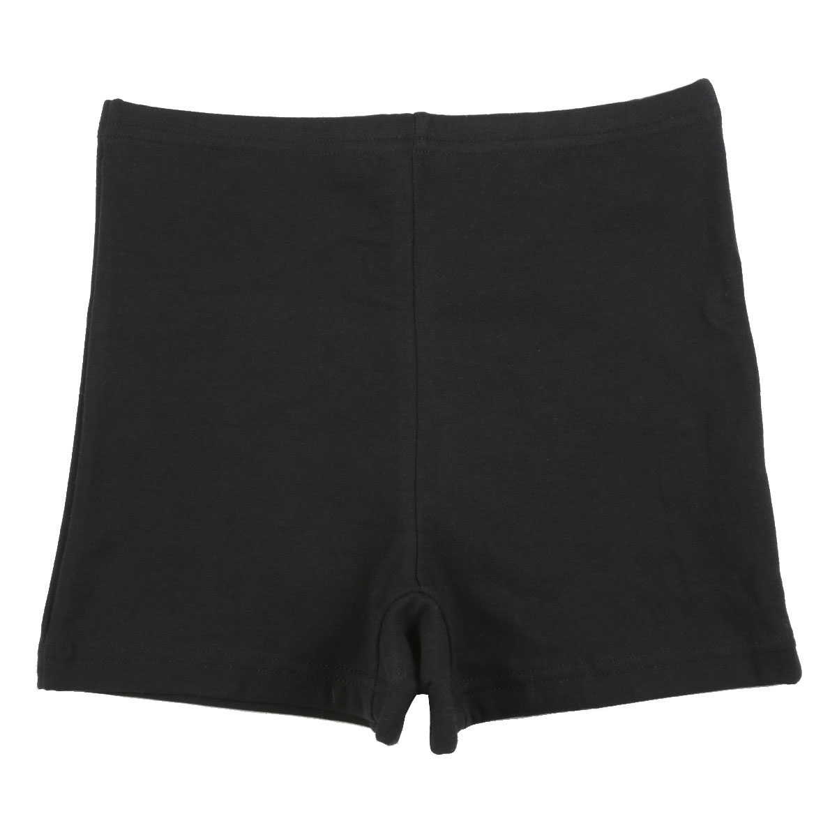 アツギ ATSUGI スクールタイム カバパン スパッツ サニタリー 防水シート付 1分丈 キッズ ジュニア 女の子 オーバーパンツ(BK-ブラック-S)