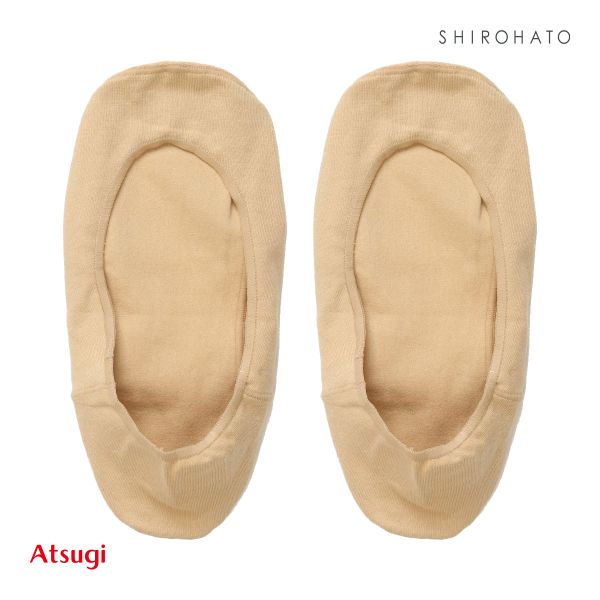 アツギ ATSUGI Foot cover 綿混プレーンタイプ フットカバー レディース 21-22cm 22-24cm 24-25cm