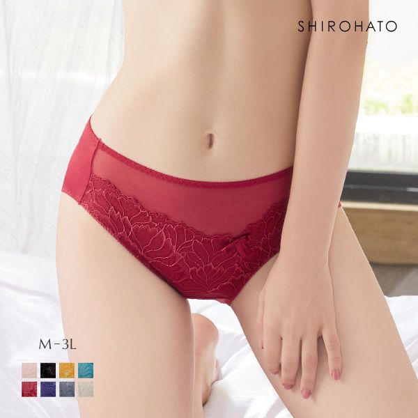 モードマリー Mode Marie×SHIROHATO 超脇肉革命 スタンダード ショーツ M L LL 3L レース 単品 大きいサイズ