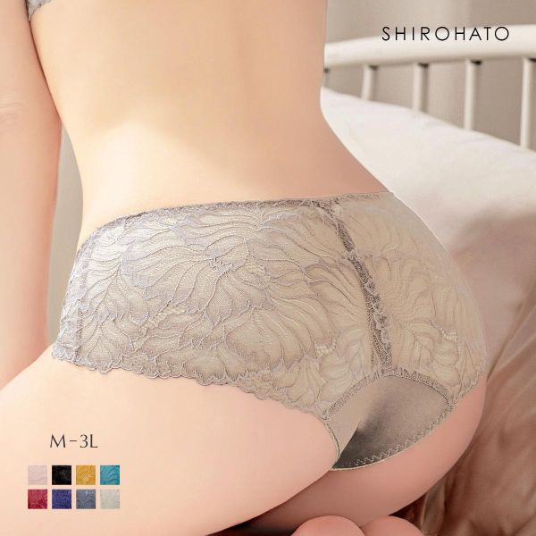モードマリー Mode Marie×SHIROHATO 超脇肉革命 ボーイレングス ショーツ 総レース M L LL 3L 単品