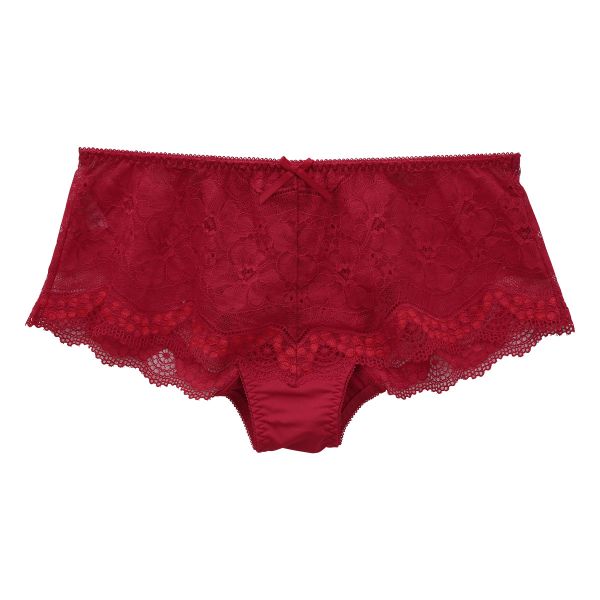 モードマリー Mode Marie 脇肉革命 62408コレクション 総レースボーイレッグショーツ M L XL RE WH PU