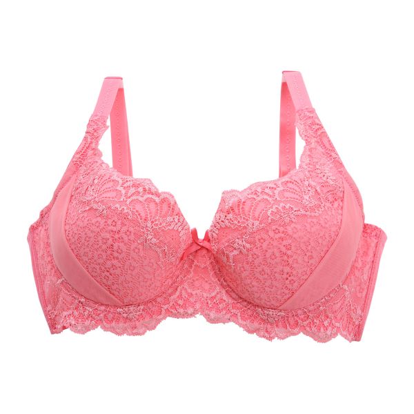 モードマリー Mode Marie 脇肉革命 よくばりフィット エルダーフラワー刺繍 3/4カップ ブラジャー 脇高 脇肉 下着 補正 補整 ハミ肉 単品