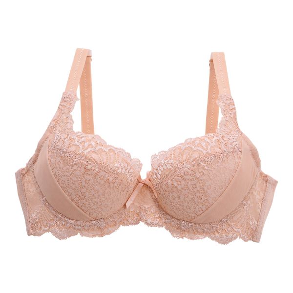 モードマリー Mode Marie 脇肉革命 よくばりフィット エルダーフラワー刺繍 3/4カップ ブラジャー 脇高 脇肉 下着 補正 補整 ハミ肉 単品