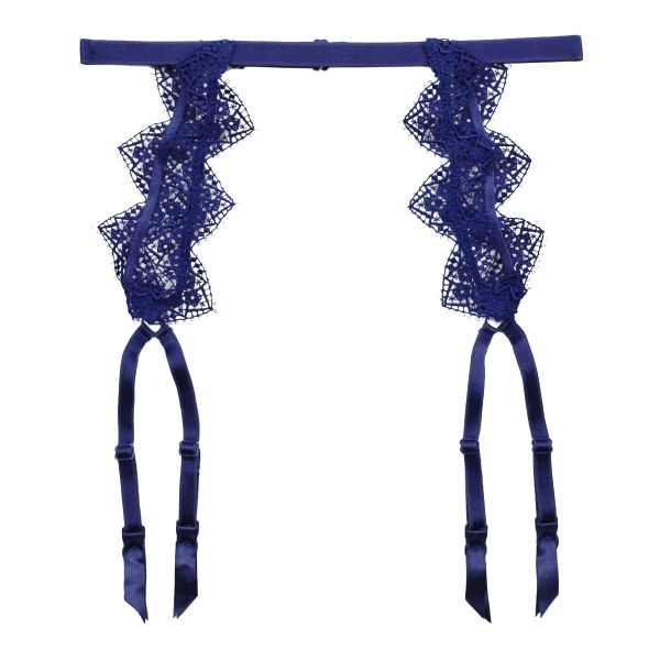 アンブラ ANNEBRA  Zigzag2 モチーフレース ガーターベルト ランジェリー