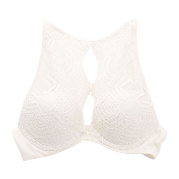 アンブラANNEBRA Floral ハイネック レース 3/4カップ ブラジャー BCDEFG グラマーサイズ サイズ豊富 単品