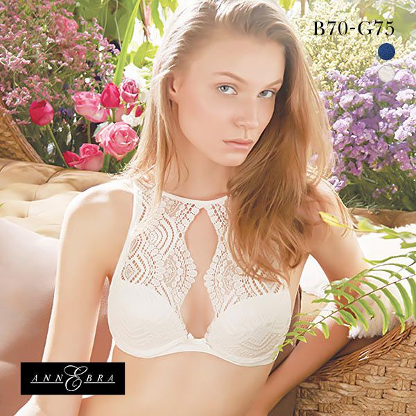 45%OFF アンブラANNEBRA Floral ハイネック レース 3/4カップ ブラジャー BCDEFG グラマーサイズ サイズ豊富 単品 45%OFF アンブラANNEBRA Floral ハイネック レース 3/4カップ ブラジャー BCDEFG グラマーサイズ サイズ豊富 単品