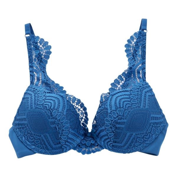 アンブラANNEBRA Floral BLOOM UP デコルテレース 3/4カップ ブラジャー BCDEFG グラマーサイズ サイズ豊富 谷間 ふっくら 単品