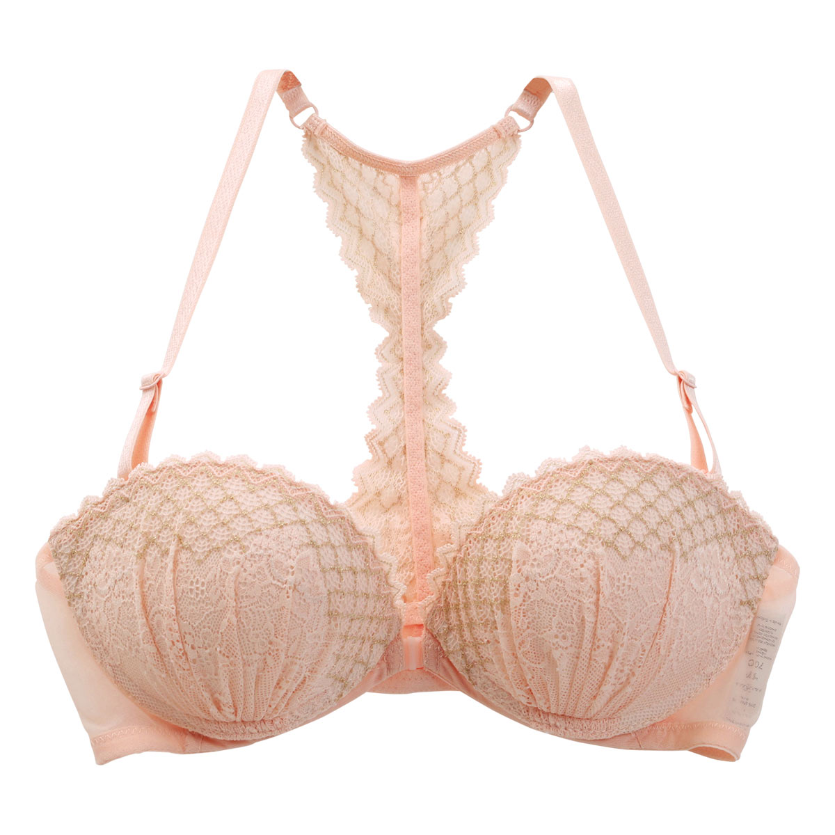 アンブラ ANNEBRA Butterfly I love Change フロントホック バックシャン ブラジャー BCDEFG グラマーサイズ サイズ豊富 谷間 ふっくら 単品(PI-ピンク-B70)
