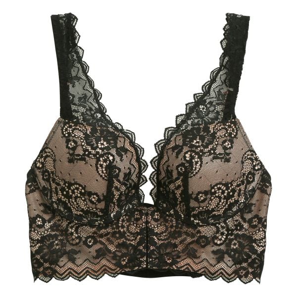 アンブラ ANNEBRA Glamour BloomUp 3/4カップ ブラジャー フロントホック バックコード BCDE 単品