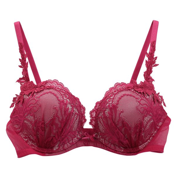 アンブラ ANNEBRA Morocco 3/4カップ ブラジャー 総レース BCDEFG 大きいサイズ BloomUp 谷間ブラ 単品