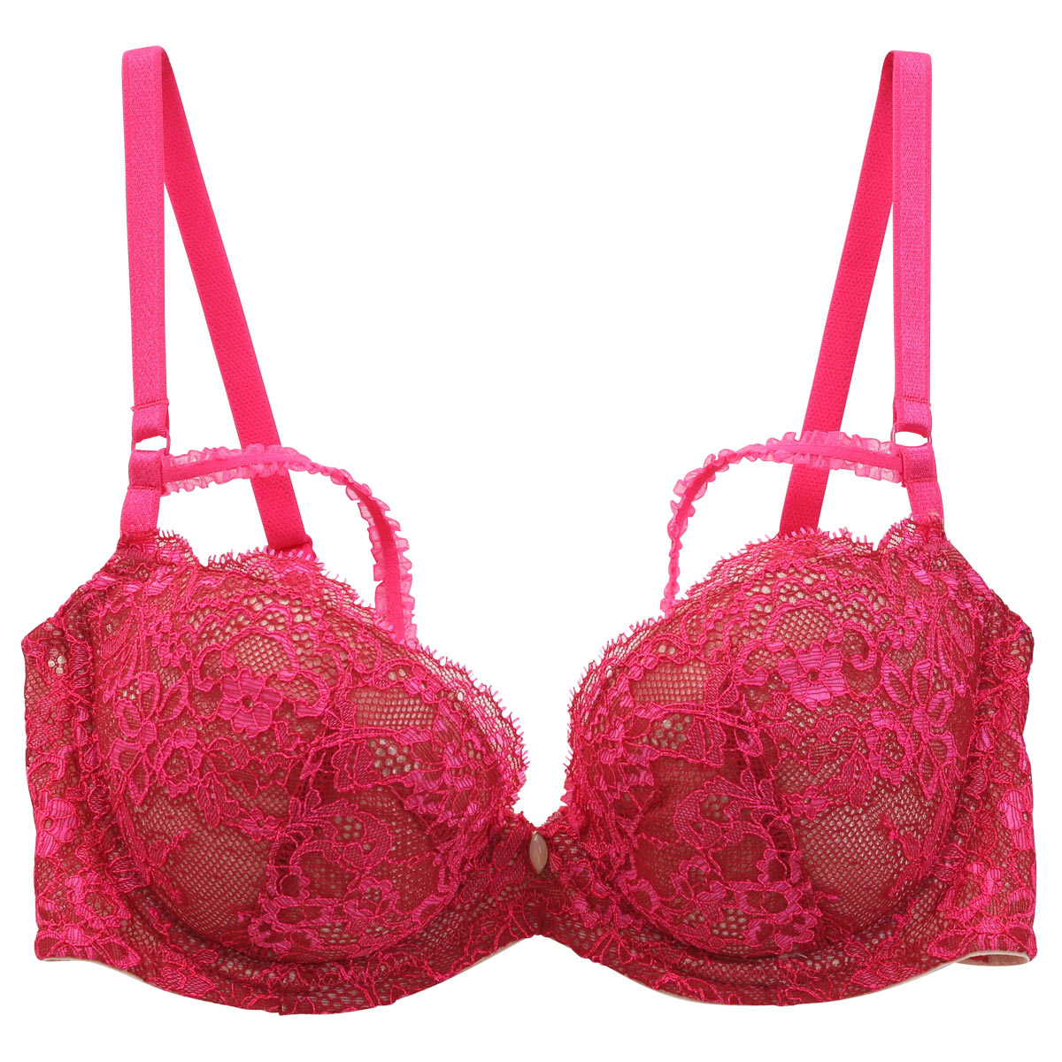 アンブラ ANNEBRA Marrakech Brazilian Touch 3/4カップ ブラジャー BCDEFG　大きいサイズ 単品(RO-ローズ-B70)