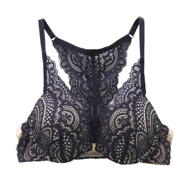 アンブラ ANNEBRA Rich I love Change ブラジャー フロントホック バックレース 背中見せ セクシー BCDEFG 単品