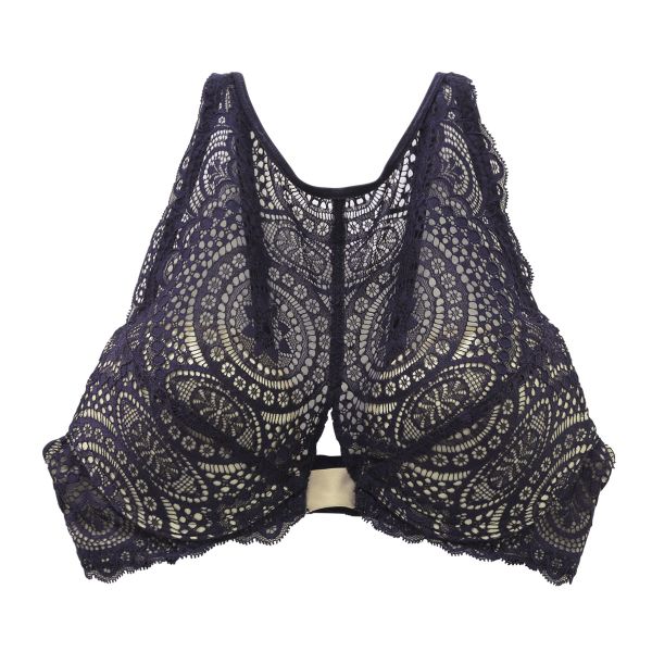 アンブラ ANNEBRA Rich BLOOM UP ブラジャー ハイネック BCDEFG 大きいサイズ 見せブラ 単品