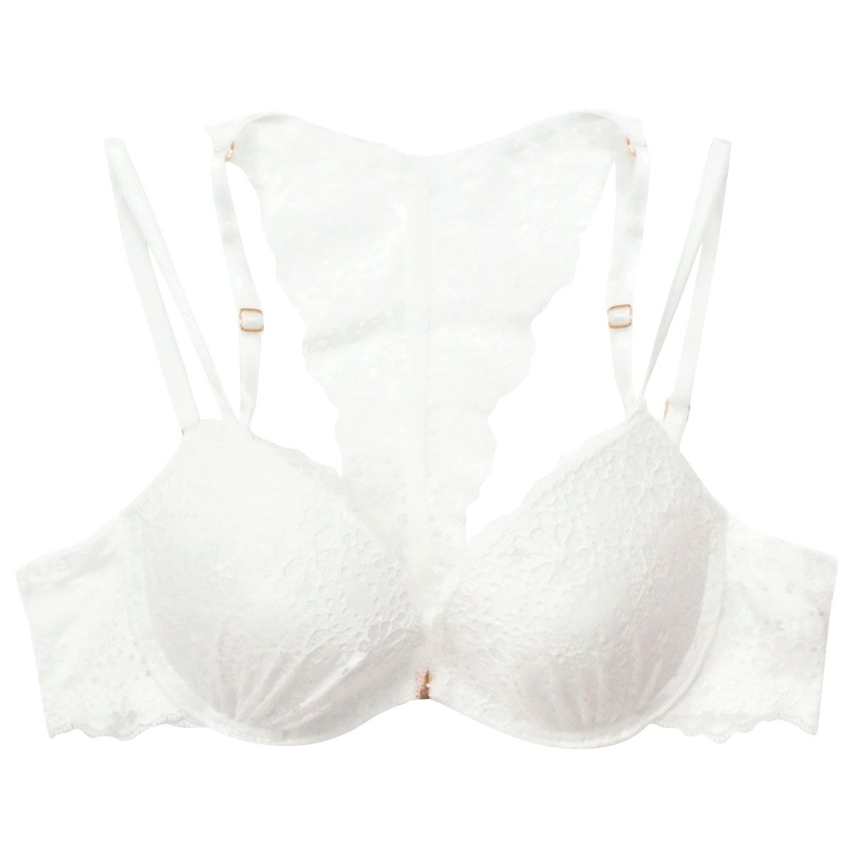 アンブラ ANNEBRA Beauty ブラジャー フロントホック バックレース 単品(OW-オフホワイト-B70)