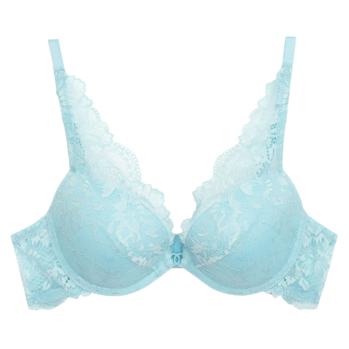 アンブラ ANNEBRA Henna 3/4カップブラジャー 単品(BU-ブルー-B70)