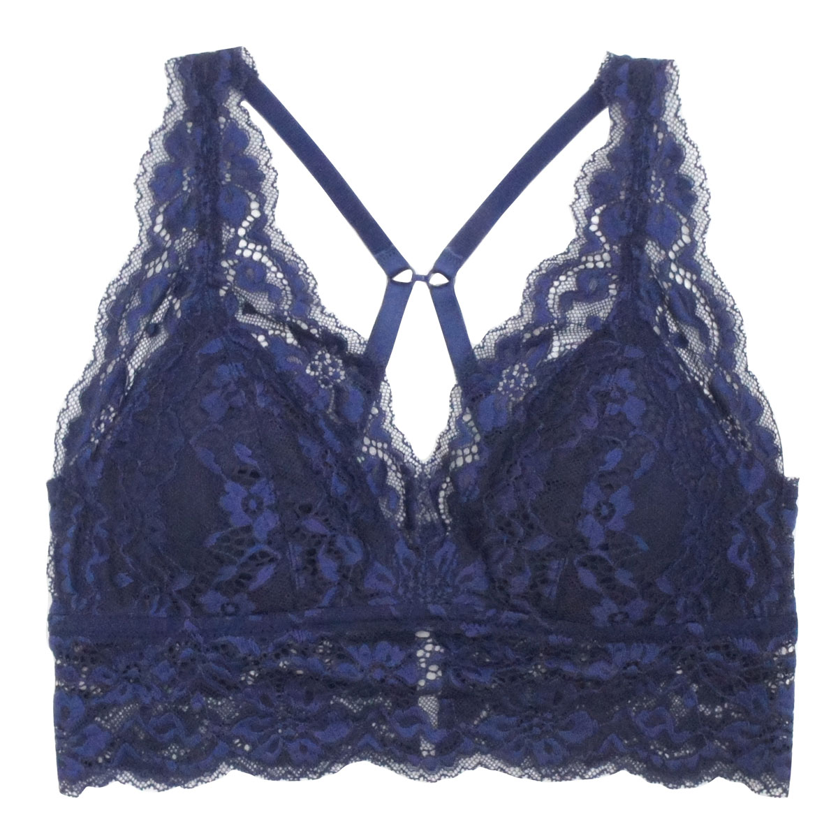 アンブラ ANNEBRA Palace ノンワイヤー ブラジャー 単品(NV-ネイビー-S)