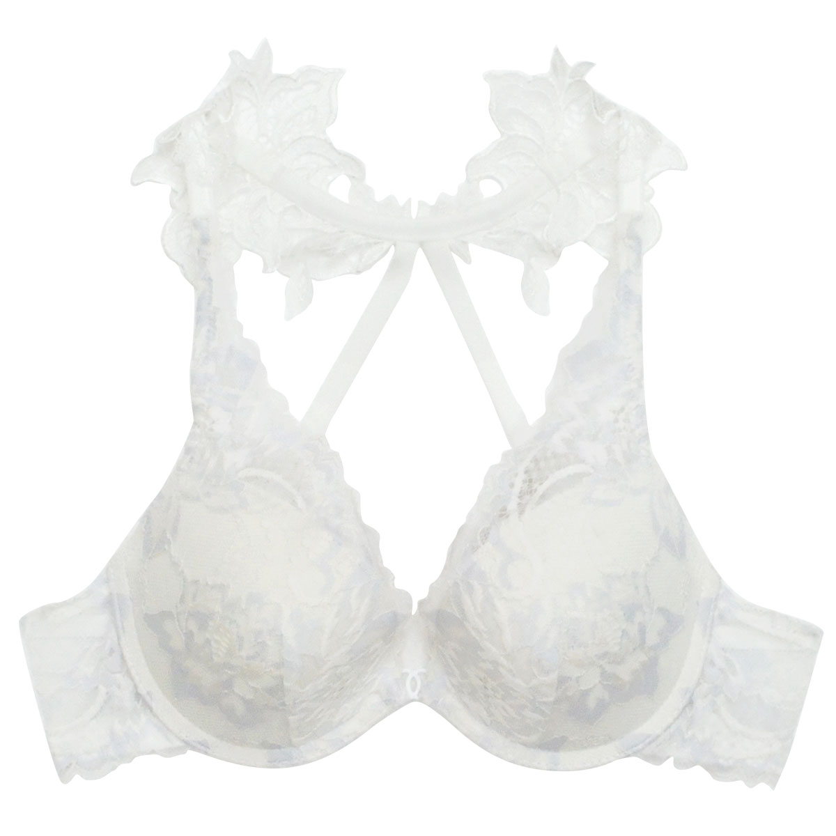 アンブラ ANNEBRA Lily バックモチーフ モールドカップブラ 単品(WH-ホワイト-B70)