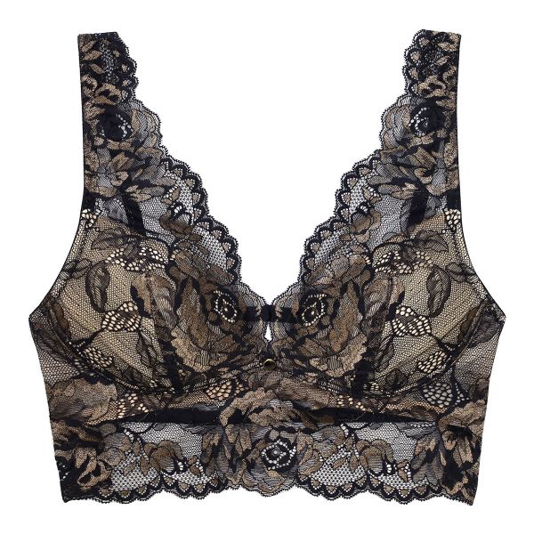 アンブラ ANNEBRA Rose3 リラックスレース ブラレット ノンワイヤー ブラジャー 単品