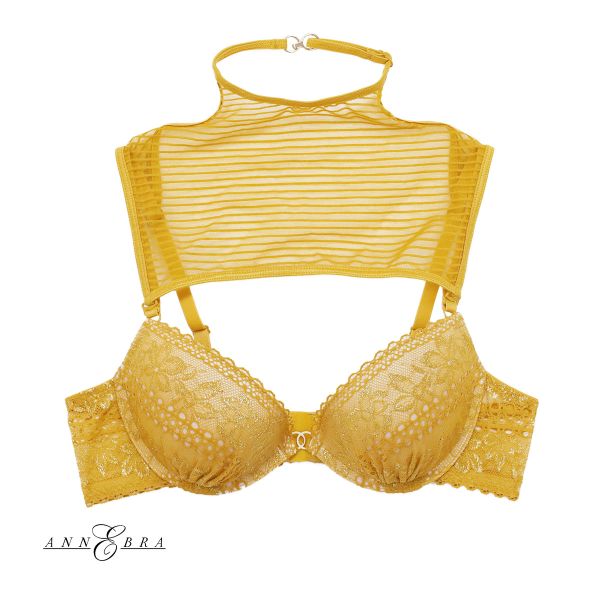 アンブラ ANNEBRA MOOD ブラジャー ハイネック モールドカップブラジャー 単品