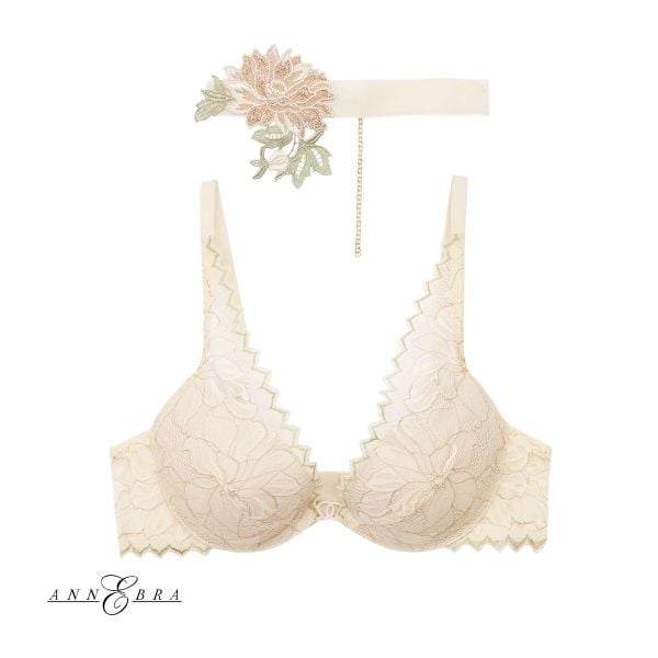 アンブラ ANNEBRA Heart ブラジャー モールドカップ チョーカー付き 単品