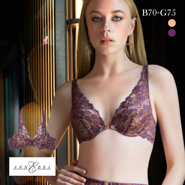アンブラ Flourish デコルテレースモールドカップ ブラジャー ANNEBRA