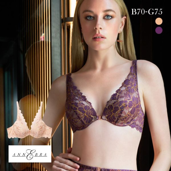 アンブラ Flourish デコルテレースモールドカップ ブラジャー ANNEBRA アンブラ Flourish デコルテレースモールドカップ ブラジャー ANNEBRA