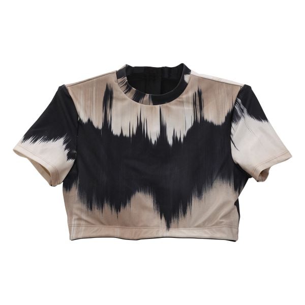 アンブラ ANNEBRA Earth カップ付き ショート丈 トップス 半袖 スポーツウェア トレーニングウェア